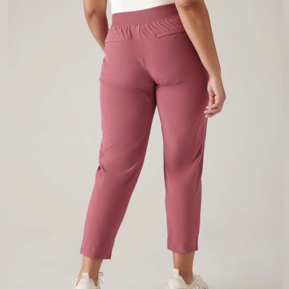 Athleta brooklyn ankle pant In pink size 14 - Picture 2 of 3